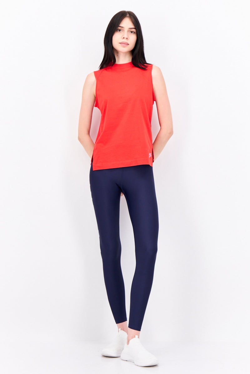 Nike Women Sportswear Fit Sleeveless Training Tank Top, Red - Image 4