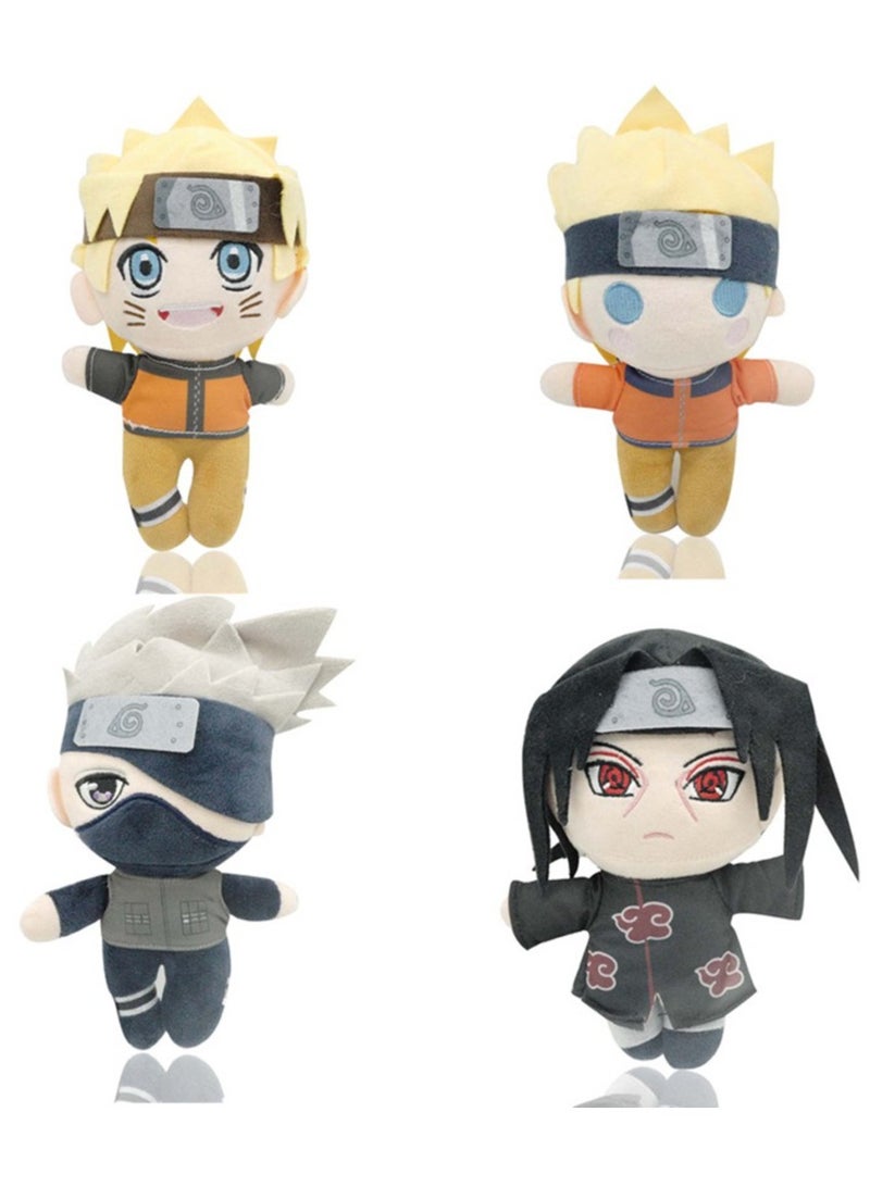 Anime Naruto Plush Toys Cute Cartoon Stuffed Plush Doll For Fans Birthday Gifts 25cm - Image 2