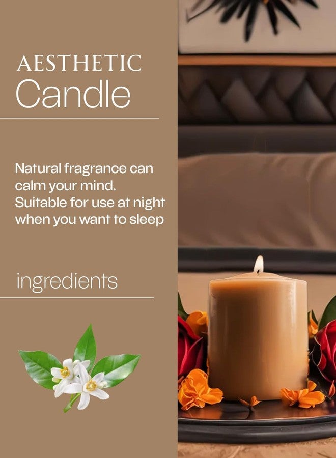 LUXURIATE Neroli Aroma Candles 450g | Diwali Scented Wax Candels | Gifts for Woman | Frangrance Candle | Premium Luxury Candles | Special Occasion Candles Neroli Candle - Image 2