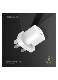 IBRAND 20W USB Type C Fast Wall Adapter  - Image 1