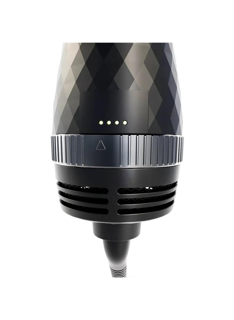 CH&BE Tri Dry Brush | hair volumizer triple barrel | Negative ions | Charcoal and nylon double bristles | 360° airflow | Shiny, frizz-free styling - Image 4