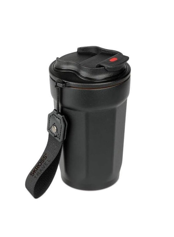 SKROSS Travel Premium Insulated Stainless Steel Tumbler Hot For 6 Hours Cold For 12 Hours 480 Ml Designed By Skross - Image 1