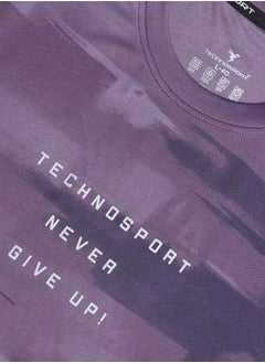 Technosport Men Camouflage Printed Round Neck Regular Fit T-Shirt by Styli  - Image 2