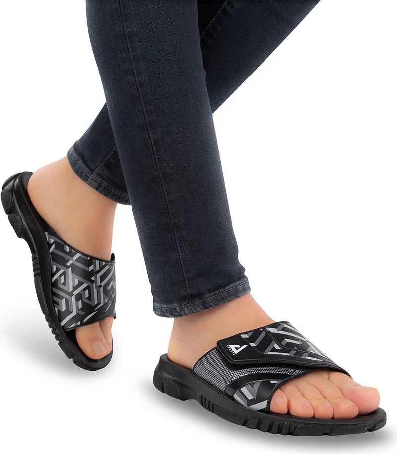 MUYA Orthopedix Chunky Anatomical Sole Velcro Wet Floor Men's Slippers 32306