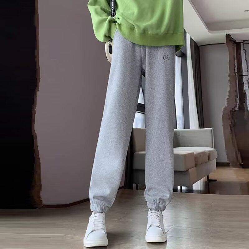 Girls' Pants 2024 Autumn New Style Children'S Sweatpants Girls' Big Trousers Loose Sports Pants - Image 2