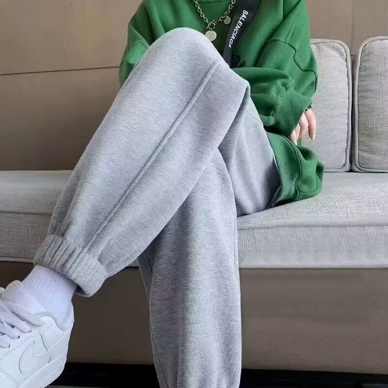 Girls' Pants 2024 Autumn New Style Children'S Sweatpants Girls' Big Trousers Loose Sports Pants - Image 1