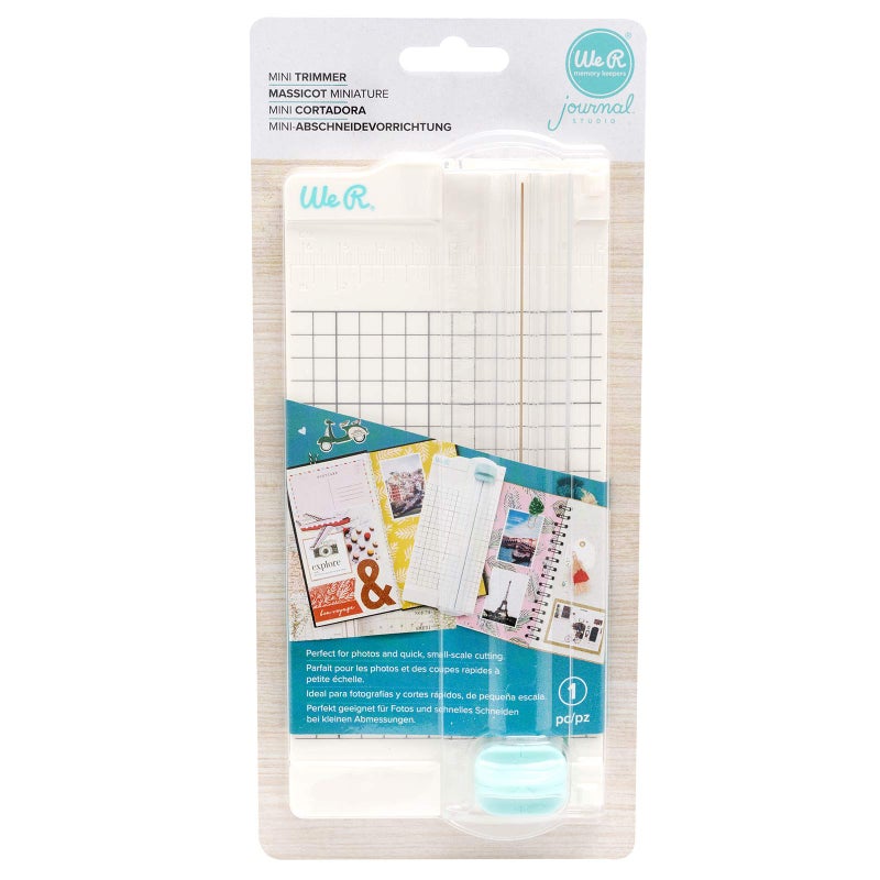 We R Memory Keepers Journal Mini Trimmer-7.25"X3.25" - Image 1