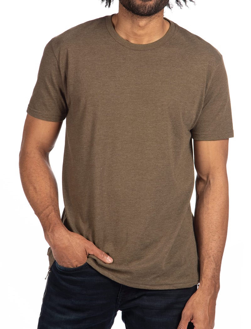 Next Level Apparel ® Adult CVC Tee. NL6210 - Espresso - Image 5