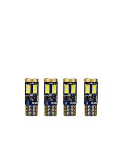 Generic T10 Led Car Bulb 4Pcs W5W 12-Smd 3030 Chipset Led Bulbs Canbus  - Image 1