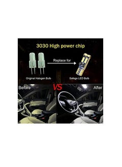 Generic T10 Led Car Bulb 4Pcs W5W 12-Smd 3030 Chipset Led Bulbs Canbus  - Image 3