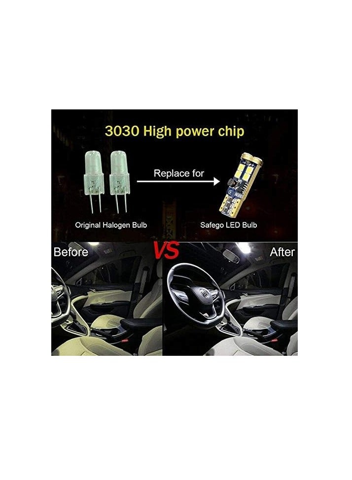 Generic T10 Led Car Bulb 4Pcs W5W 12-Smd 3030 Chipset Led Bulbs Canbus  - Image 3