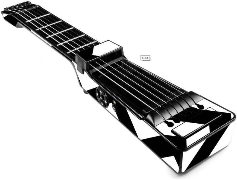 MightySkins Skin Compatible with Jamstik+ Portable SmartGuitar - Black Chevron | Protective, Durable, and Unique Vinyl Decal wrap Cover | Easy to Apply, Remove, and Change Styles | Made in The USA