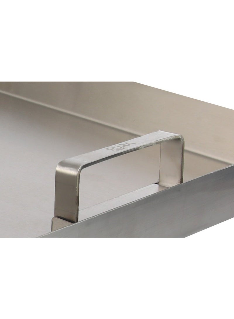 PURA Stainless Steel 304 Manhole Cover Heavy Duty Floor Access Panel Square Drain Cover Anti Corrosion Waterproof Hidden Inspection Hatch for Marble Granite Tile Indoor Outdoor 30x30, 40x40, 50x50 cm - Image 3