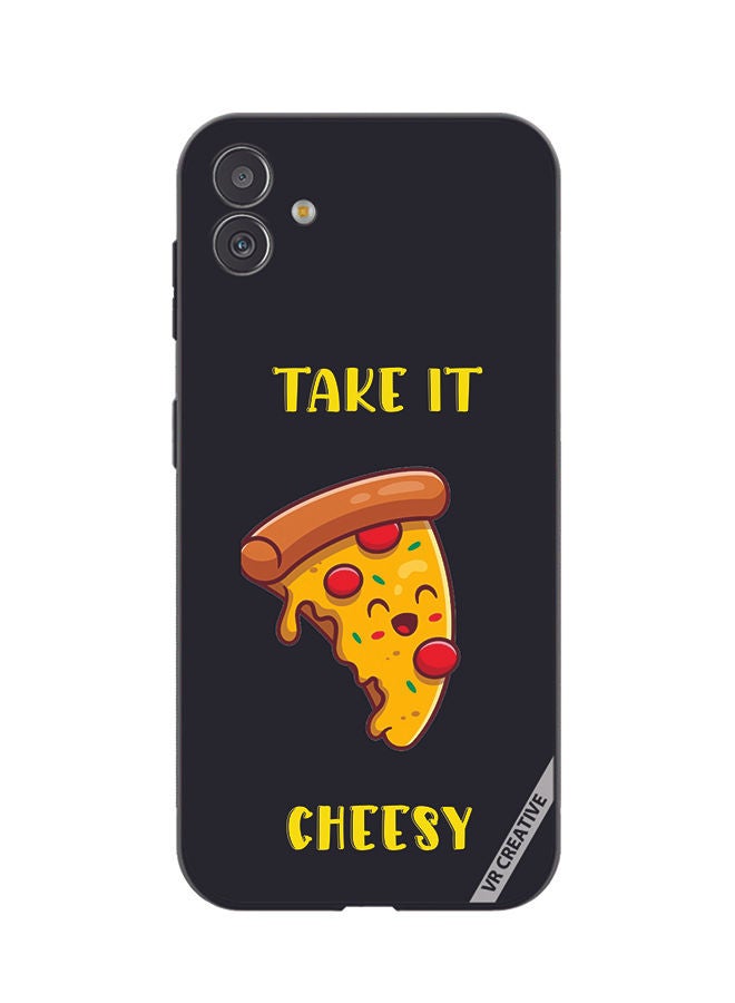 VR CREATIVE Protective Case Cover For Samsung Galaxy F14 Take It Cheesy Design Multicolour - Image 1