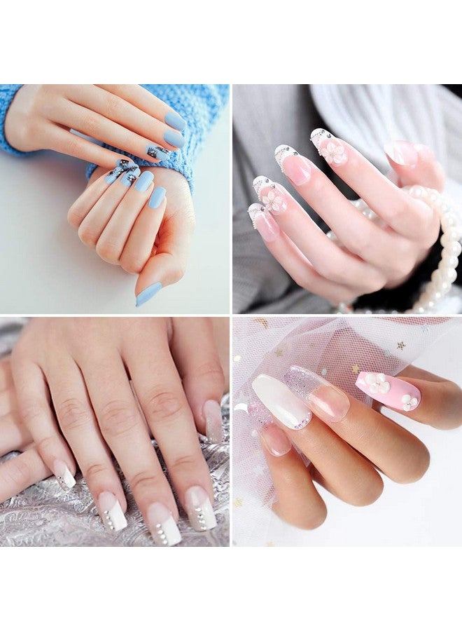 Yokilly Nail Forms for Acrylic Nails, 500PCS Nail Forms for Polygel Nail Tips Guide, Nail Forms For Builder Gel, Nail Forms Roll for Salon Nail Former Stickers with Numbers Marked for Nail Art DIY - Image 3