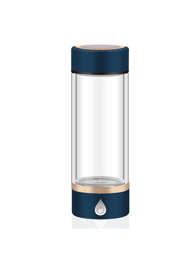 Generic - 420ml Portable Hydrogen-Rich Water Generator Bottle Rechargeable Hydrogen Water Bottle Glass Cup - Image 1