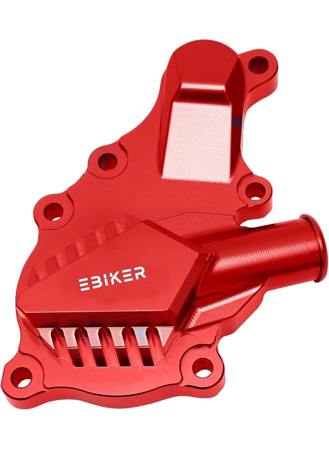 Ebiker CNC-Machined Red Aluminum Water Pump Cover for Yamaha Raptor 700 - Image 1