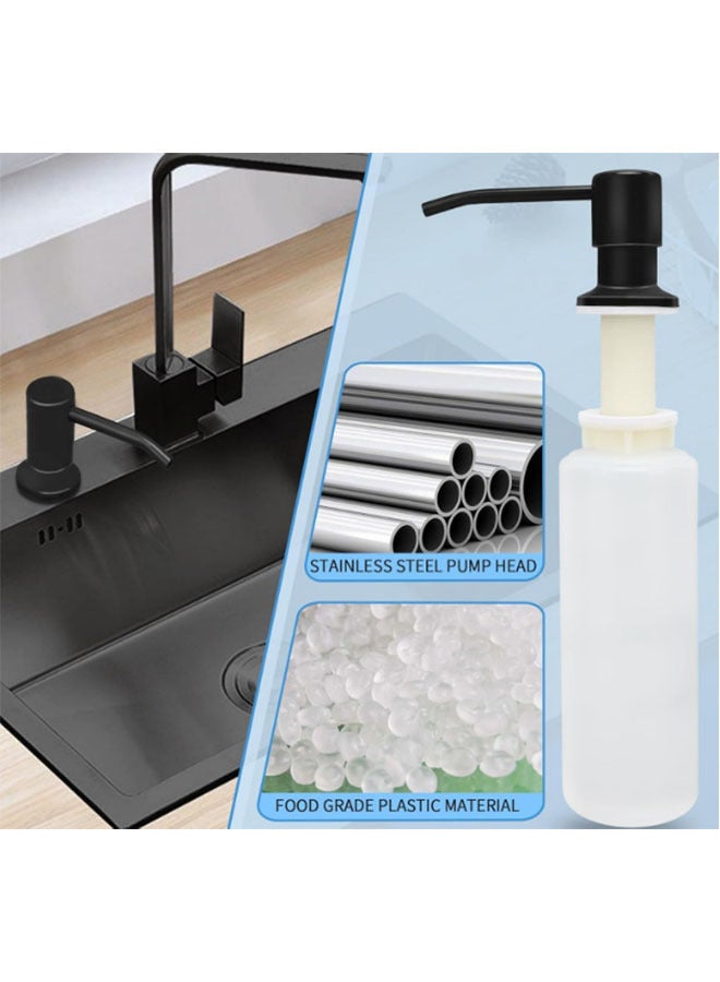 WinHolder Kitchen Sink Soap Dispenser – Liquid Soap Pump 350 Ml/500 Ml Bottle, Kitchen Sink Tools | 360‑Degree Rotating Nozzle Dispenser Tool, Sink Mounted Household Kitchen Rotation Accessory for Dishwashing - Image 2