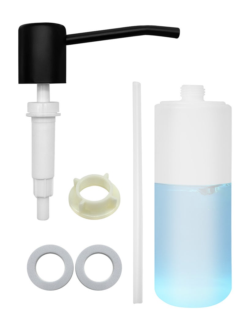 WinHolder Kitchen Sink Soap Dispenser – Liquid Soap Pump 350 Ml/500 Ml Bottle, Kitchen Sink Tools | 360‑Degree Rotating Nozzle Dispenser Tool, Sink Mounted Household Kitchen Rotation Accessory for Dishwashing - Image 1