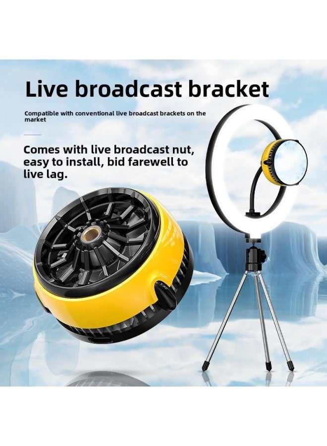 Special Magnetic Radiator For Live Broadcast 15W Wireless Fast Charging 1/4 Nut Hole Semiconductor Cooling In Stock-Color:Cx04 【four-quarter Hole】 - Image 2
