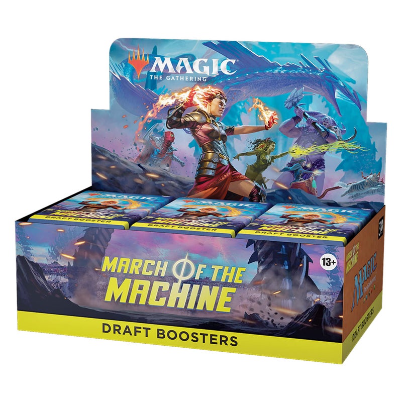 Magic the Gathering Magic: The Gathering March of the Machine Draft Booster Box | 36 Packs (540 Magic Cards) - Image 1