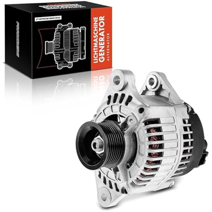 Frankberg Alternator Generator 100A Compatible with 145 930 1.4L-2.0L 1996-2001 Brava 182 1.7L 1.9L 1995-2001 Punto 188 1.7L 1.9L 1999-2012 Replace# 467655 836 - Image 1