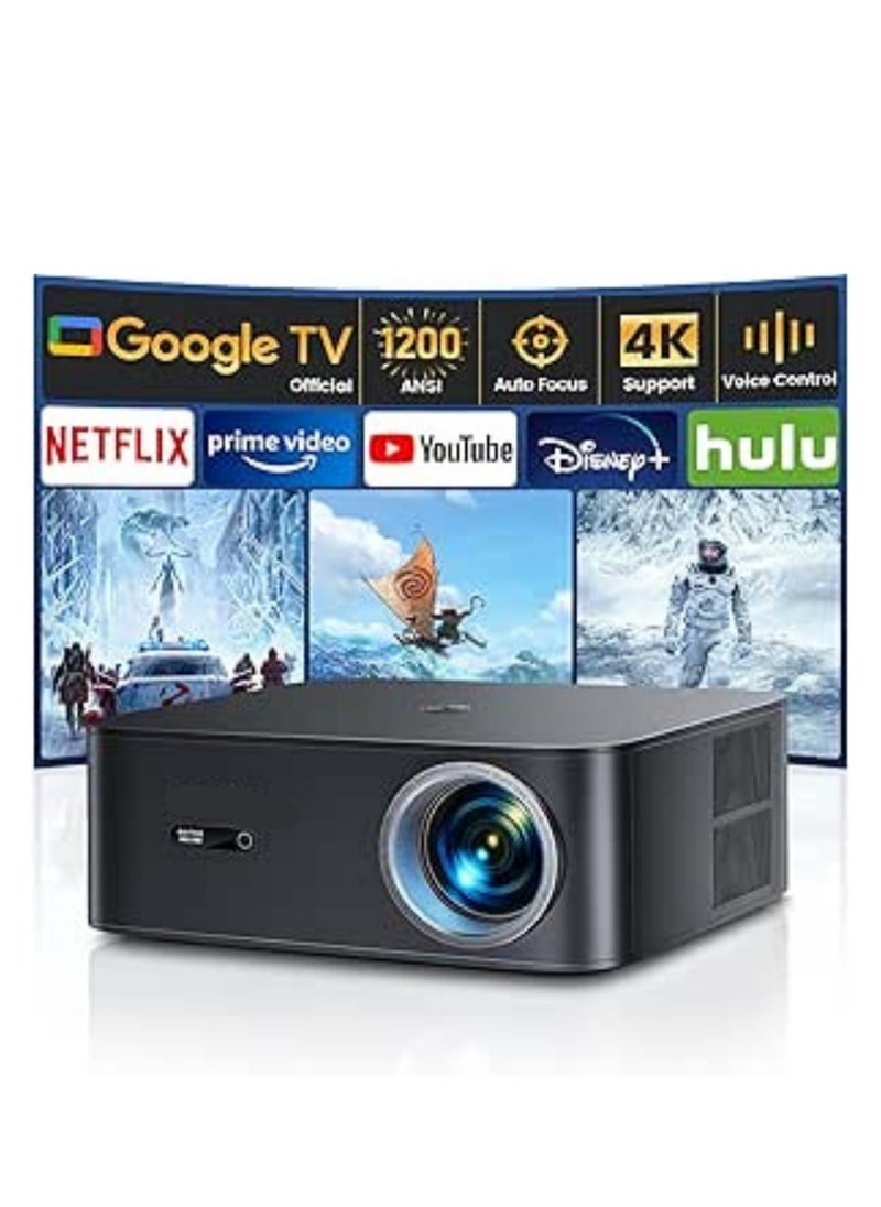 Generic 4K WiFi Bluetooth Full HD 1080P Auto Keystone Projector – Portable Home Theater  - Image 1