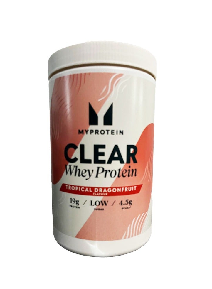 Myprotein Clear Whey Isolate Tropical Dragon Fruit 500g 20 Servings