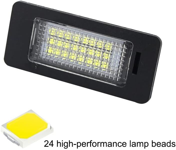 DEMULAX 2pcs CANbus White License Plate Light - Image 2