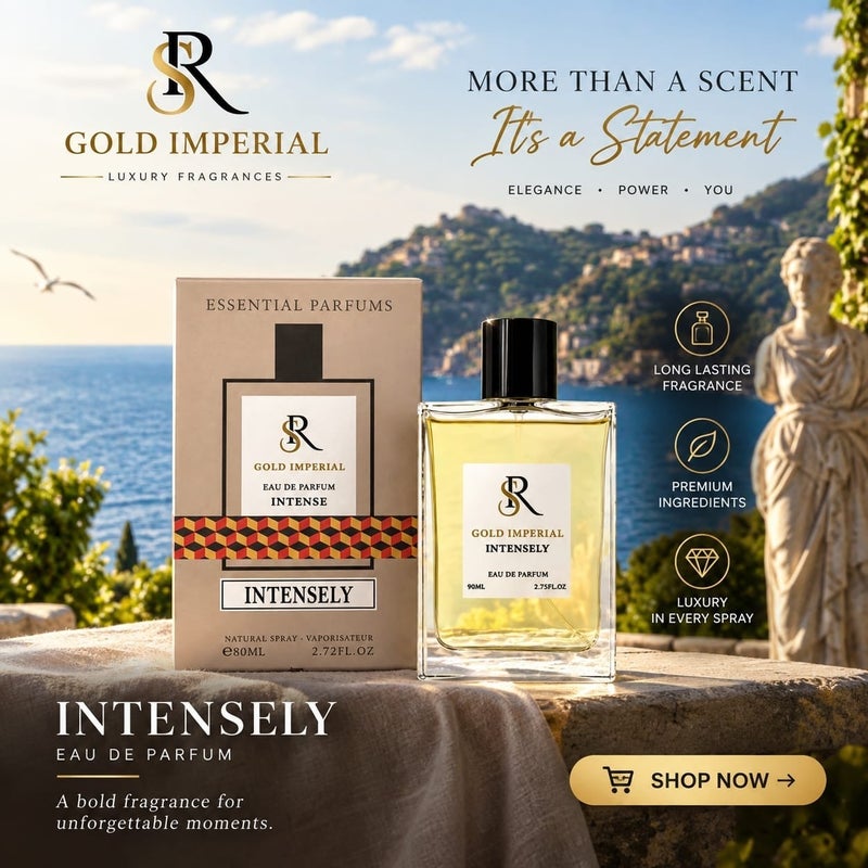 IMPERIAL Intensely Gold Imperial for Men, 80ml - Image 1