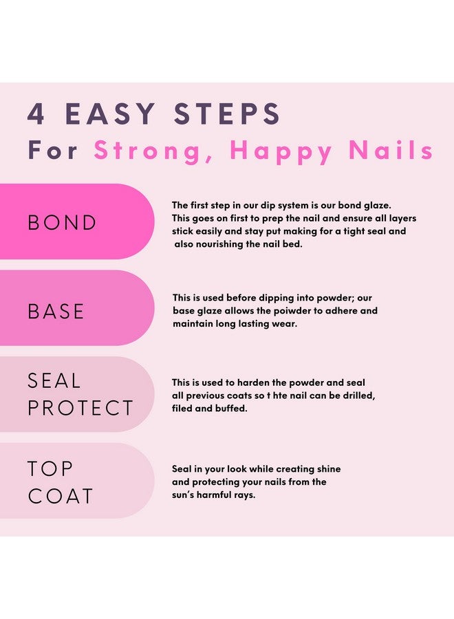 Kiara Sky Proffessional Nails Dip Essentials 2 oz Refills (2 Fl Oz, Seal Protect) - Image 4