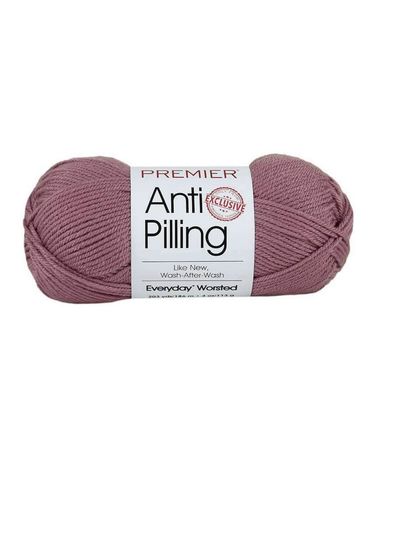 Premier Everyday Worsted Solid Yarn Rose - Image 2