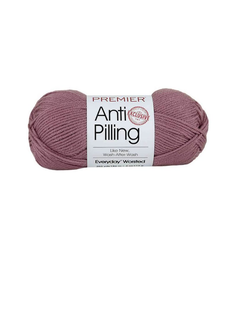 Premier Everyday Worsted Solid Yarn Rose - Image 3