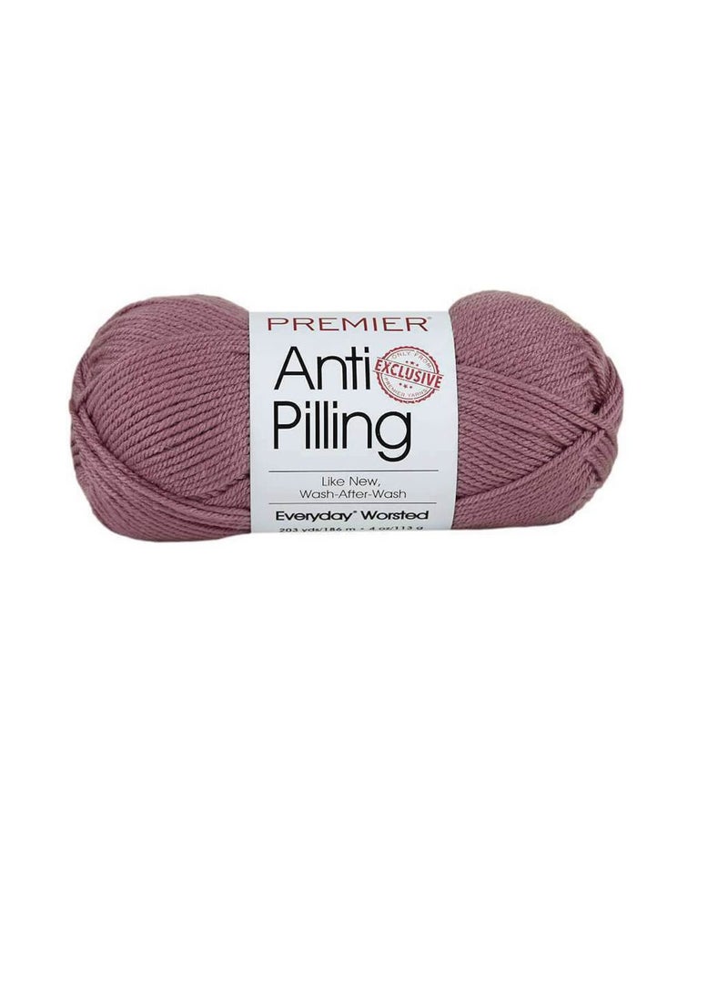 Premier Everyday Worsted Solid Yarn Rose - Image 1