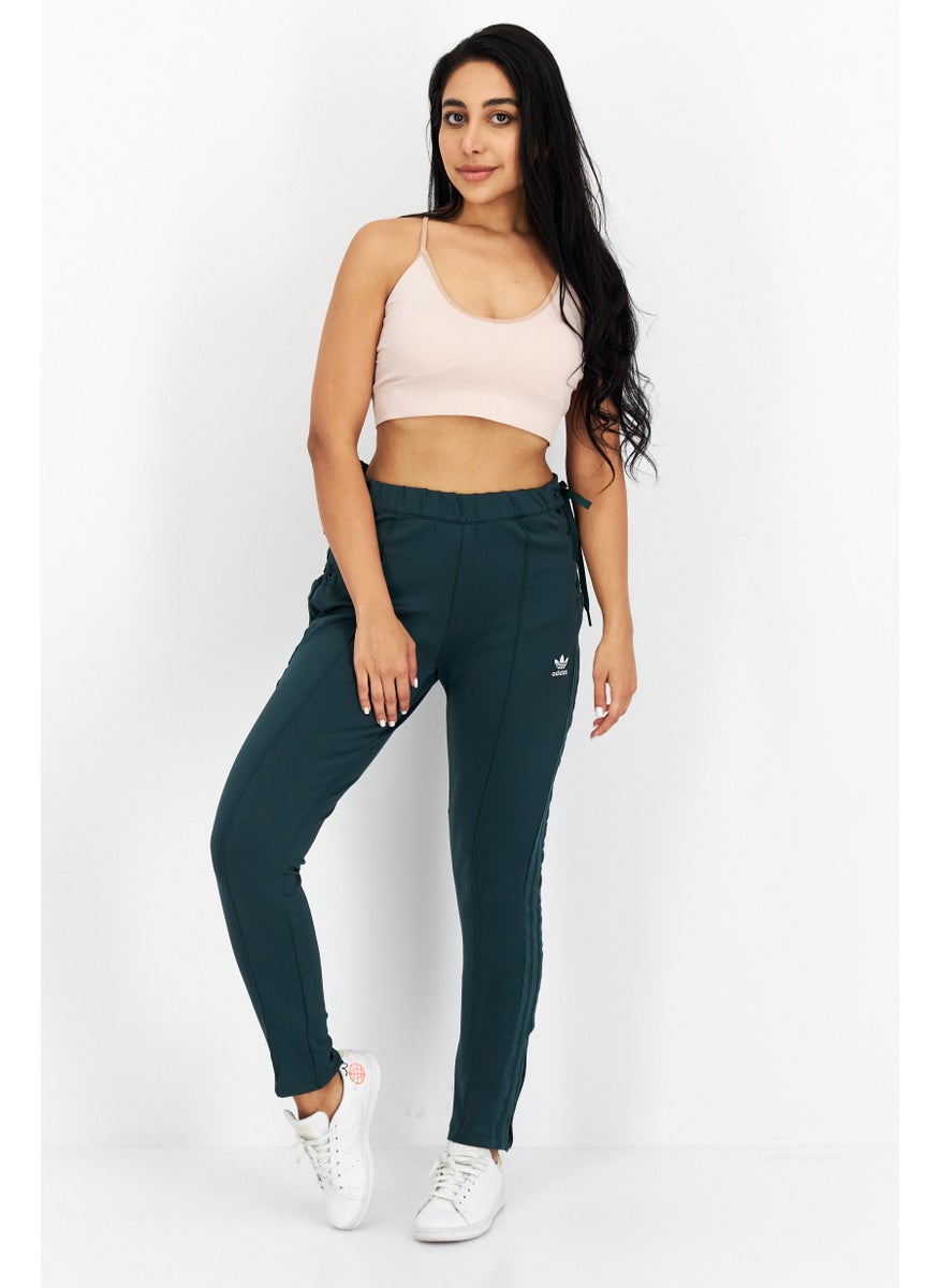 adidas Originals - Women Sportswear Fit Training Pants, Green - Image 1