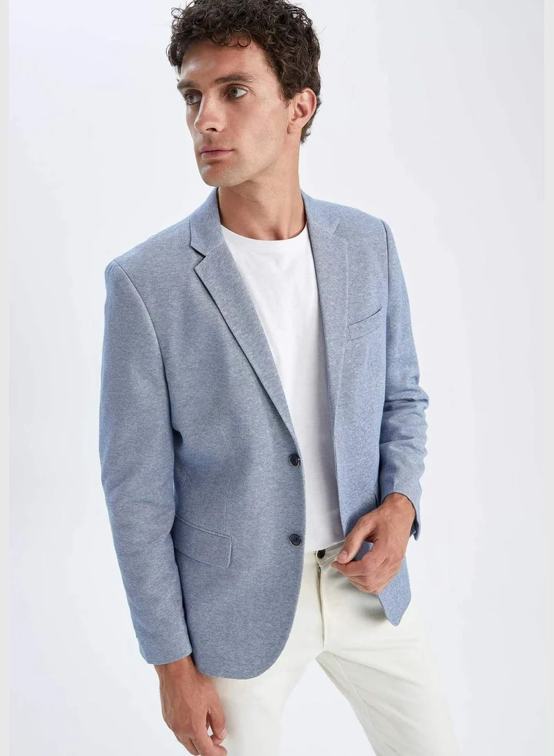 DeFacto Modern Fit Long Sleeve Blazer Jacket