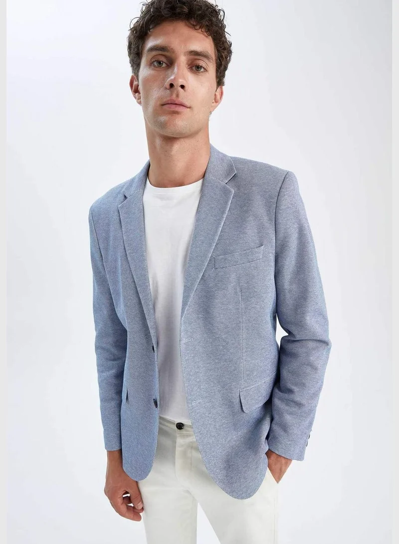 DeFacto Modern Fit Long Sleeve Blazer Jacket