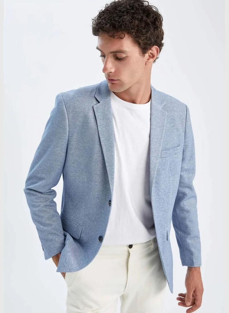 DeFacto Modern Fit Long Sleeve Blazer Jacket