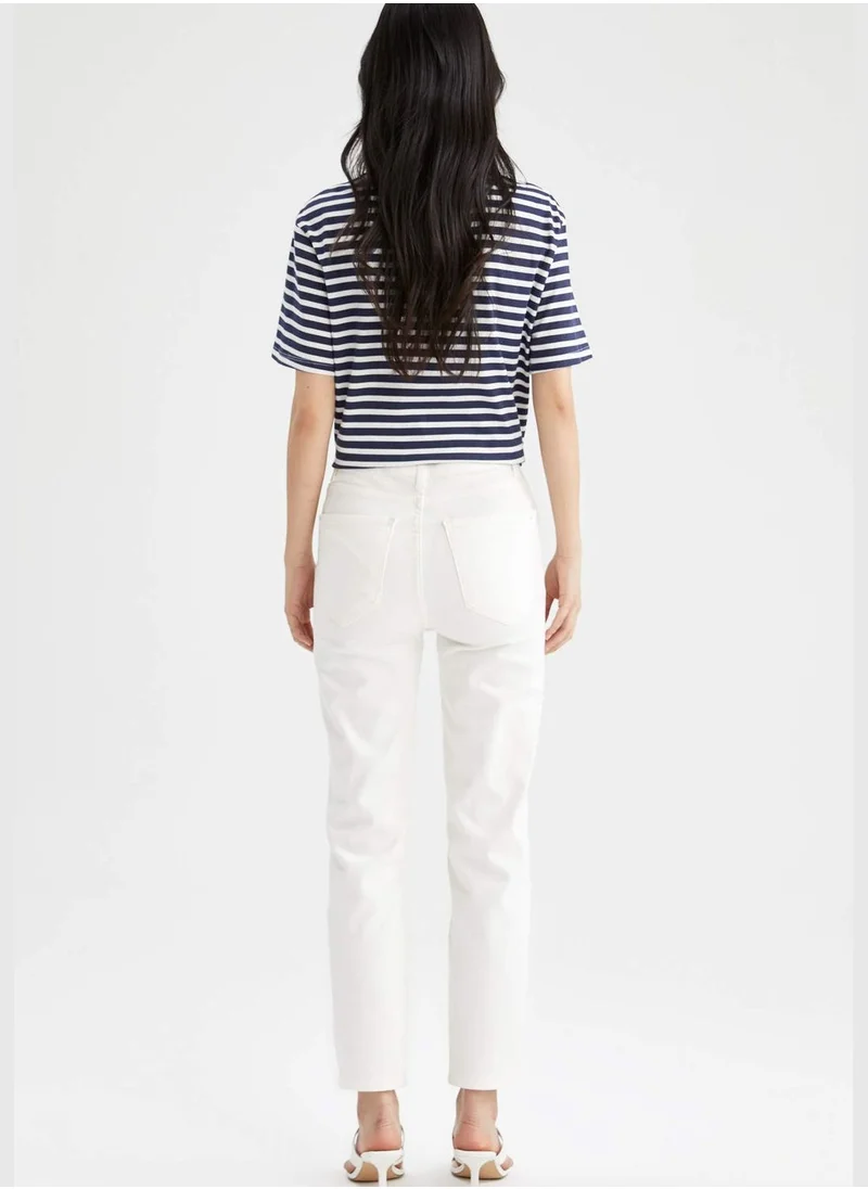 DeFacto Mom Fit High Waisted Chinos
