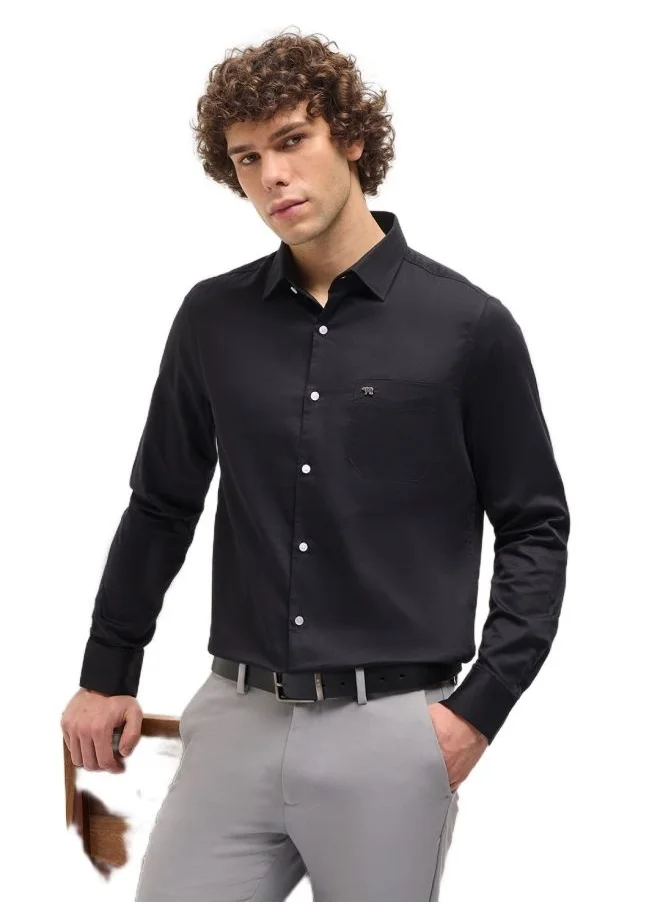 THE BEAR HOUSE Men's Shirt for Casual and Formal Wear | Classic Button-Down Style for Office, Daily Use, Travel, Events & All-Season Outfits | Versatile & Stylish Wardrobe Essential for Every Occasion