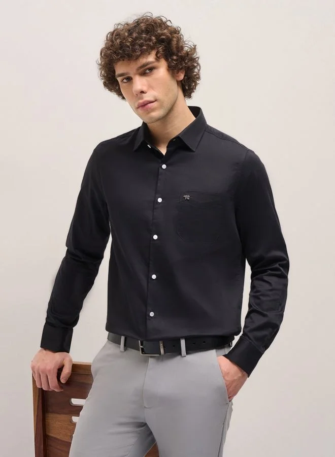 THE BEAR HOUSE Men's Shirt for Casual and Formal Wear | Classic Button-Down Style for Office, Daily Use, Travel, Events & All-Season Outfits | Versatile & Stylish Wardrobe Essential for Every Occasion