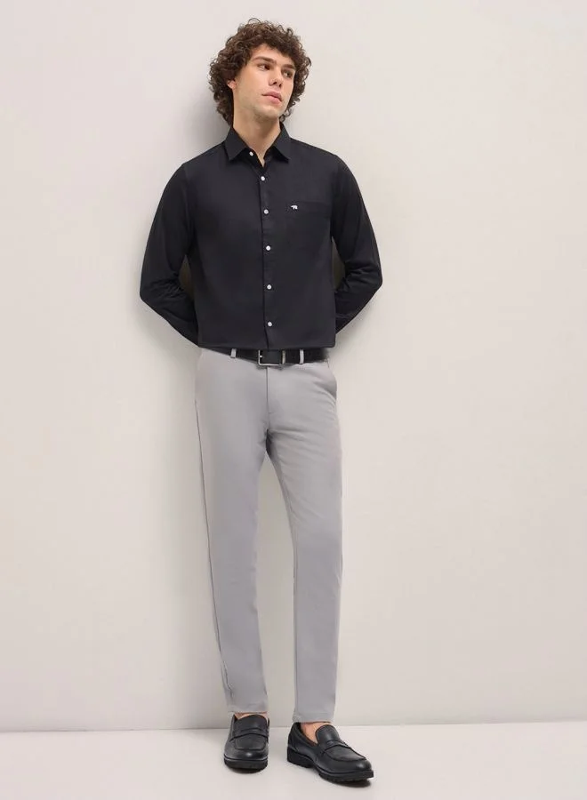 THE BEAR HOUSE Men's Shirt for Casual and Formal Wear | Classic Button-Down Style for Office, Daily Use, Travel, Events & All-Season Outfits | Versatile & Stylish Wardrobe Essential for Every Occasion
