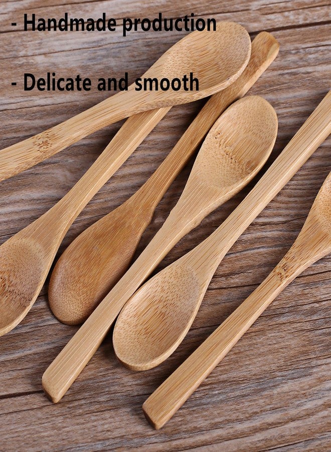 Nanchroadly Tea Scoop for Loose Tea, 2 Pcs Matcha Spoon Matcha Scoop Chinese Kung Fu Natural Tea Scoops Delicate Spoon Portable Wood Teaspoons Tea Accessories for Spices Condiments Coffee Powder - Image 4