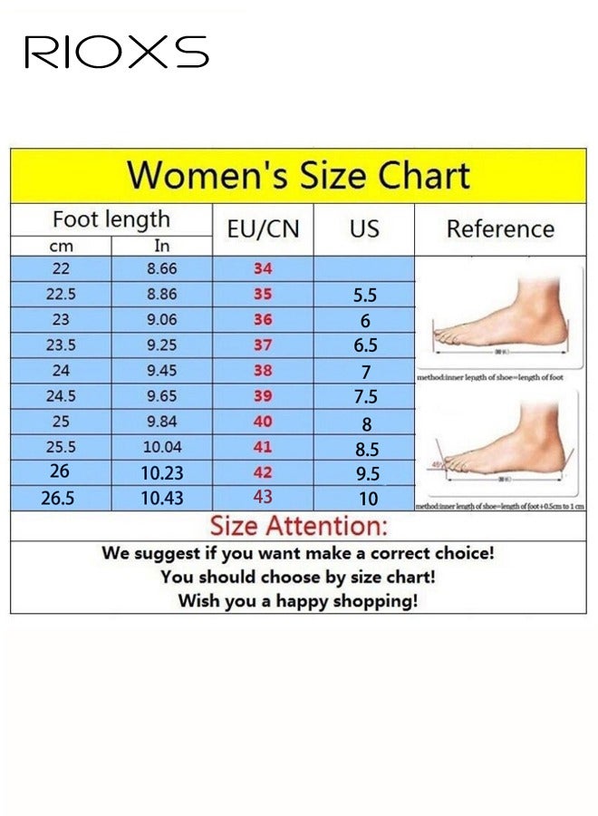 RIOXS Women's Flat Sandals, Lane Cork Footbed Sandals, Comfort Adjustable Slides Slippers Shoes, Platform Suede Sandals For Women, Open Toe Slides Slip On Slippers With Buckle, For Indoor And Outdoor Use - Image 4