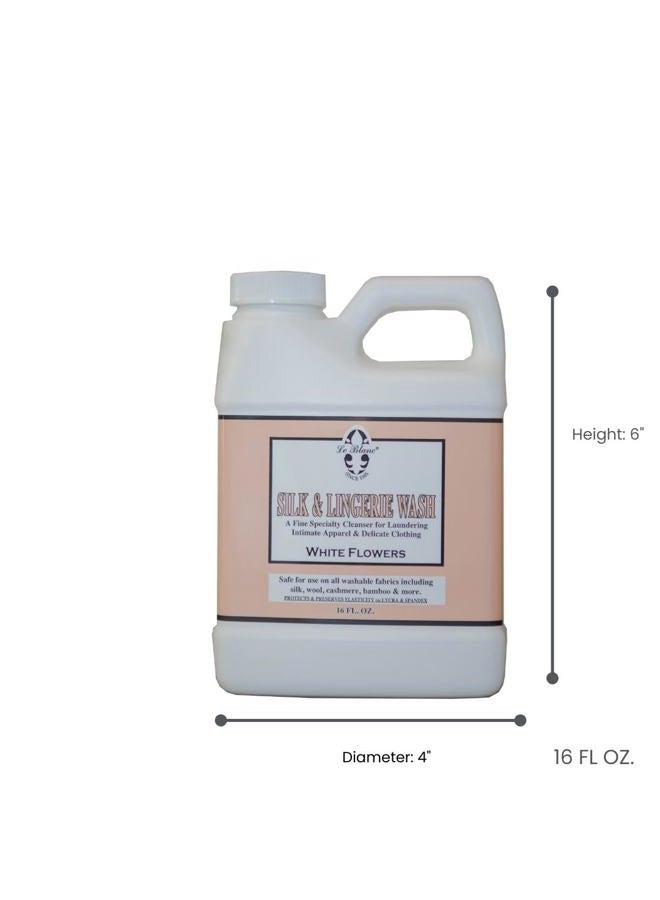 Le BlancÃ‚® White Flowers Silk & Lingerie Wash - 16 FL. OZ., One Pack - Image 2