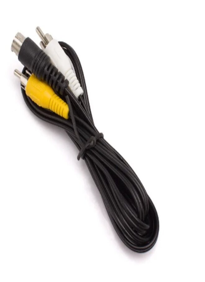 Generic - AV Cable for SEGA Mega Drive 2, RCA Cable for SEGA Genesis 2, 3 Pin - Image 1