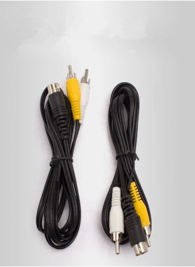 Generic - AV Cable for SEGA Mega Drive 2, RCA Cable for SEGA Genesis 2, 3 Pin - Image 1