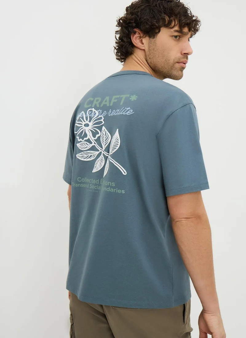 ماتلان Blue Back Graphic T-Shirt