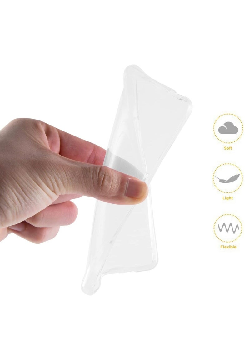 Raxoom Case Compatible with Samsung Galaxy M52 5G in Fully Transparent - Shockproof and Scratch Resistant TPU Silicone Cover - Ultra Slim Protective Gel Shell Bumper Back Skin - Image 2