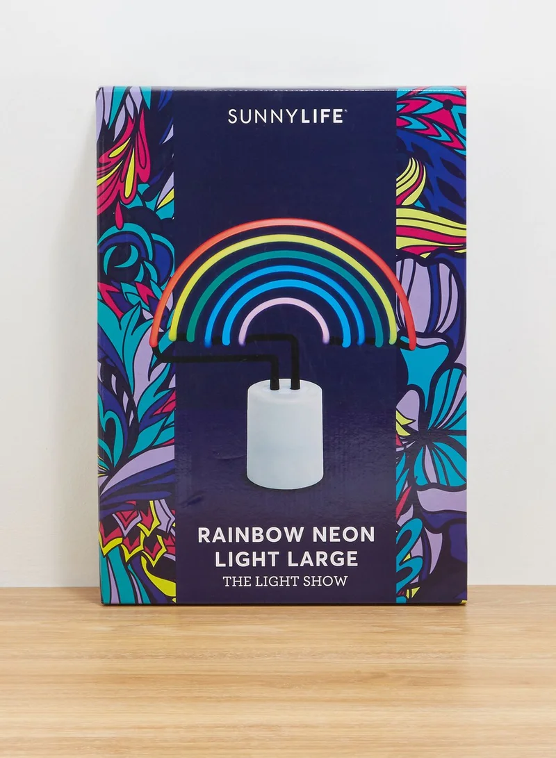 SUNNY LIFE Large Rainbow Neon Light